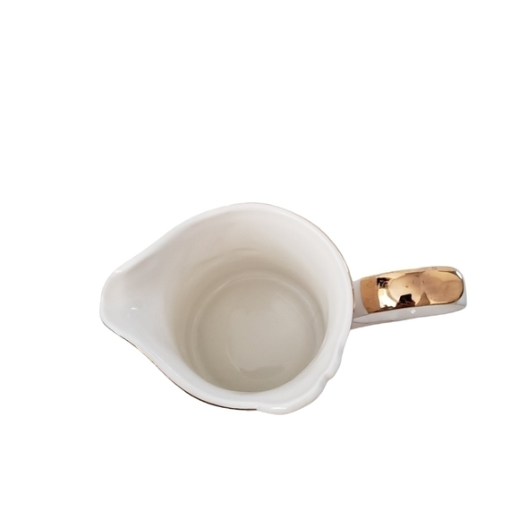 Vintage Bombay Creamer & Sugar Bowl Set Whimsical Poppies & Butterflies - Picture 9 of 15